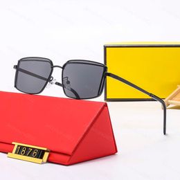 Women Sunglasses Designer Fashion for Men Woman Luxury Metal Vintage Sunglasses Autumn and Winter Mens Style Square Frameless Sun Glasses Man UV 400 Lens with Box