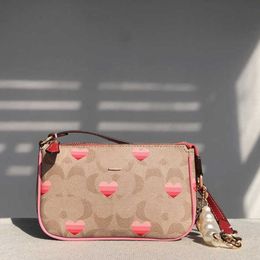 coabg 5A Quality Mini Bags Women's Crossbody Tote Designer Woman Fashion Wallet Handbag Shoulder Bag Brown Pink Love Valentine 230207