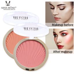 Blush MISSROSE 6 Color Blush Palette Makeup Nude Matte Blusher Bronzer Powder Palette Brand Cosmetics MakeUp Shimmer Blusher Palette 230921