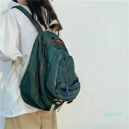 Design Backpack for Women with Large Capacity Simple and Versatile Student Backpack Waterproof Travel Bag Computer Bag for Men