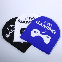 Ball Caps Ps Game Controler Playstations Skullies Beanies Unisex Winter Warm Knit Hat Adult Gamer Gifts Bonnet Hats Outdoor Ski Cap