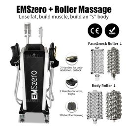 14 Tesla 6500W EMSzero Muscle Stimulator Roller 6 Handles Body EMSlim Inner Spherical Electromagnetic Engraving Machine