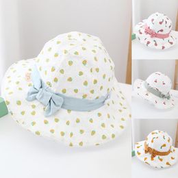 Berets Cap Fisherman's Printing Sun Baby Hat Toddler Outdoor Kids Pattern Hats Baseball Caps Visor Women Foldable