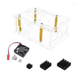 Computer Coolings Universal Acrylic Case For Orange 3B Development Board Enclosure Protective Shells Easy Accesses To All Ports