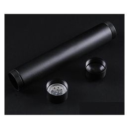 Cigar Accessories 30Pcs Air Tight Smell Proof Portable Urltra Light Metal Case Tube With Built In Humidifier Sn3103 Drop Delivery Ho Dhaqi