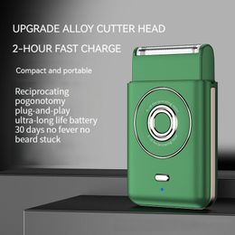 Electric Shavers Shaver Reciprocating Floating Razor Ultra thin Portable Rechargeable Models Water washed Cutting Head 230921