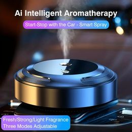 Smart Car Aroma Diffuser, Car Fragrance Diffuser Smart Spray Air Freshener Luxury Car Interior Accessories Decorations