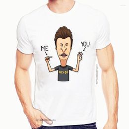 Men's T Shirts Beavis And Butthead & Print T-Shirt Tshirt For Men Women Male Plain Crazy Tees Cotton Top T-Shirts