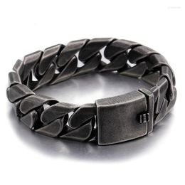 Link Bracelets Titanium Steel Men 's Jewellery Simple Wild Men' S Bracelet Stainless Wholesale
