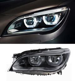 Headlamp For BMW 7 Series 2009-20 15 Upgrade All LED F02 Styling Headlight LED Daytime Light High Beam Accessory