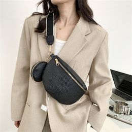 Waist Bags Brand Female Belt Bag Fashion Leather Fanny pack Coin Purse High quality Ladies Designer Shoulder Crossbody Chest 230920