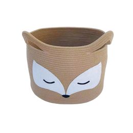 Animal box Storage basket Cotton thread weaving Home Storage Handicrafts