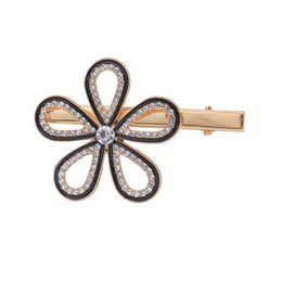 Fashion simple style butterfly hair clip diamond side clip duck beak clip forehead broken hair fringe hair clip clip