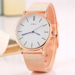 Fashion Simple 10MM Thin Business Leisure Steel Mesh Band Wristwatches Mens Watch Pin Buckle 37MM Diameter Dial Male Watches246o