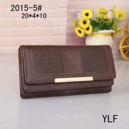 Brand 24SS Women's Wallets color coded letter printed wallet handbag more colors 20x4x10cm