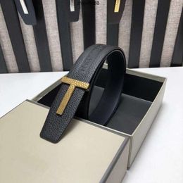 Box tom fords Clothing Fashion With Luxury Designer High Belt Men Waistbands Genuine Accessories Belts Big T Leather Quality Buckle 3A Women tf And Dustb tom fords