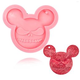 Baking Moulds Halloween Mouse Hat And Hand Keychains Mould DIY Resin Epoxy Mold For Jewelry Pendant Tools