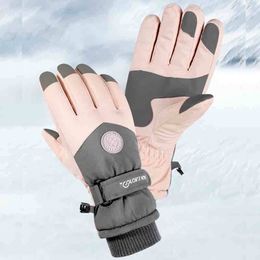 Ski Gloves Skiing Snowboarding Waterproof Touch Thinsulate Warm Touchscreen Cold Weather Winter Mittens Snowmobile Men Women 230921