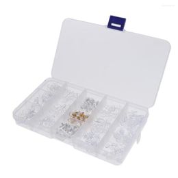 Watch Repair Kits 15 Style Eyeglass Nose Pads Set 150 Pairs Soft PVC Glasses Nosepad With Case