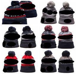 New England''patriots''bobble Hats Baseball Ball Caps 2023-24 Fashion Designer Bucket Hat Chunky Knit Faux Pom Beanie'' Christmas Hat