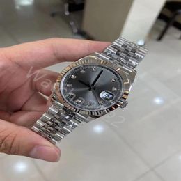ZP Factory Diamond Set Luxury Watch Men's Automatic Mechanical CAL 2823 Watch m126334 41MM 904L Stainless Steel Double Waterp252K
