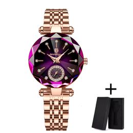 POED AGAR designer womenwatch Charm Watch for Women Luxury Design Rose Gold Steel Quartz Wristwatches Waterproof Fashion Swiss Brand Ladies Watches 777 869