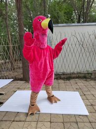 pink flamingo mascot costume custom fancy costume anime kits mascotte fancy dress carnival cartoon character 42011