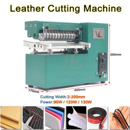 LY Leather Cutting Machine Shoe Bags Straight Cut Paper Products Vegetable Tanned Leather Slicer Cutting Width 2-200mm 110V 220V