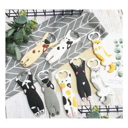 Openers 50Pcs Cute Cartoon Animal Beer Bottle Opener Can Fridge Magnet For Kids Mes Holder Home Decor Sn3079 Drop Delivery Garden Ki Dhctp