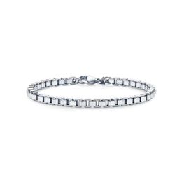 Link Chain Runda High Quality Venetian Link Bracelet In Metal Stainless Steel For Men Women Classic Jewelry188p