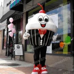 Performance Cupcake Mascot Costumes Cartoon Character Outfit Suit Carnival Adults Size Halloween Christmas Party Carnival Dress suits