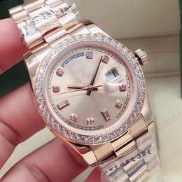 36mm Fashion Rose Gold Men Automatic mechanical JUBILEE Bracelet Designer Womens Ladies Mens Watch Diamond Watches Wristwatches 20280o