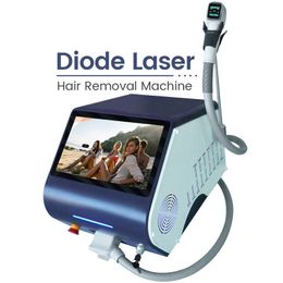 Salon Use 808nm Diode Hair Removal Machine Permanent 808 Powerful Laser Hair Remover Equipment Painless Portable Full Body Epilator Device