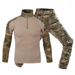 Hunting Jackets Outdoor Sports CS Rip-stop G3 Tactical Combat Clothes Camouflage Shirts Pant Uniforms Frog Suit