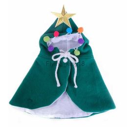Cat Costumes 2023 New Christmas Pet Clothes | Christmas Tree Cat Cape Shawl Pet Cat Cloaks And Dresses Holiday Gifts Xmas Pet Costume HKD230921