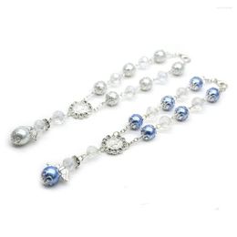 Charm Bracelets Angel Rosary Bracelet Catholic Hand Dress Accessory For Women