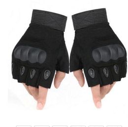 Five Fingers Gloves Military Tactical Antiskid Outdoor Cover Finger Mittens Winter Thermal Men Fighting Leather Black Male Bicycle 230921