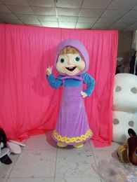 russian girl mascot costume custom fancy costume anime kits mascotte fancy dress carnival costume 42005