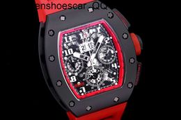 RicharMilles Watch Tourbillon Swiss Movement Mechanical Top Quality R r style wrist watches RM11 RM11035 E9D1 1designerH rbon