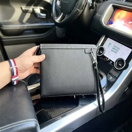New Designer Wallet Men Handbag Luxury Black High Quality Cowhide Wallet Large Capacity Coin Purse Men Fashion Handbag