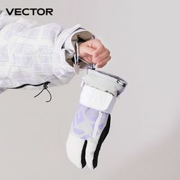 Ski Gloves Vector Women's Men's Outdoor Double Board Snowboard Waterproof Wear Resistant Three Finger Cotton 230920