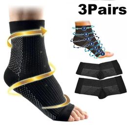 Women Socks 1/3/5 Pairs Men Sports Foot Compression Angel Ankle Outdoor Breatheable Sleeve Brace Sock