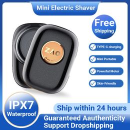 Electric Shavers Portable Mini Electric Shaver Rechargeable Beard Razor IPX7 Waterproof Wet And Dry Dual-use Painless Epilator High Quality Gift 230920