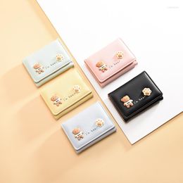 Wallets Korean Version Of Women's Wallet Fashionable Girl Simple And Fresh Student Multi Card Handbag Zero Wholesale