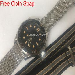 fashion watch James bond 007 omeg watch men's watch Mechanical montre de luxe mens watches orologio di lusso recto verso relo250A