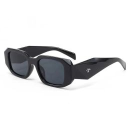 Großhandel Sonnenbrillen polarisierte Herren-Sonnenbrillen Luxus-Designer-Sonnenbrillen Mann Retro-Modestil Quadratische rahmenlose UV400-Objektiv-Metall-Sonnenbrille KEINE Box
