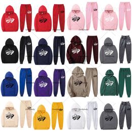 Men's Hoodies Sweatshirts American Retro Star Pattern Printing Fashion Suit Y2K High Street Gothic Harajuku Hip-hop Casual Joker Sports Suit Street Wear T230921