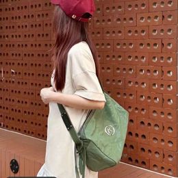 GROTTO Designers Gele Non sexism Green Stone Bag Italian Pleated Leather Large Capacity One Shoulder Crossbody Bag