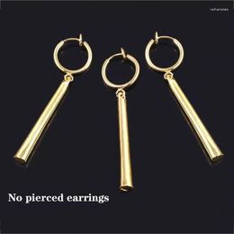 Dangle Earrings 2023 Trend Anime One Piece Sauron Hoops Fake Piercing Pendant Fish Hook Zoro Jewelry Cosplay Gifts