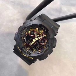 2022 Original shock watch men sport wr200ar g watches Army Military Shocking Waterproof Watch all pointer work Digital Wristwatch 275O